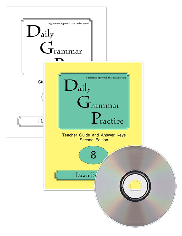 daily grammar practice 8th grade answer key pdf